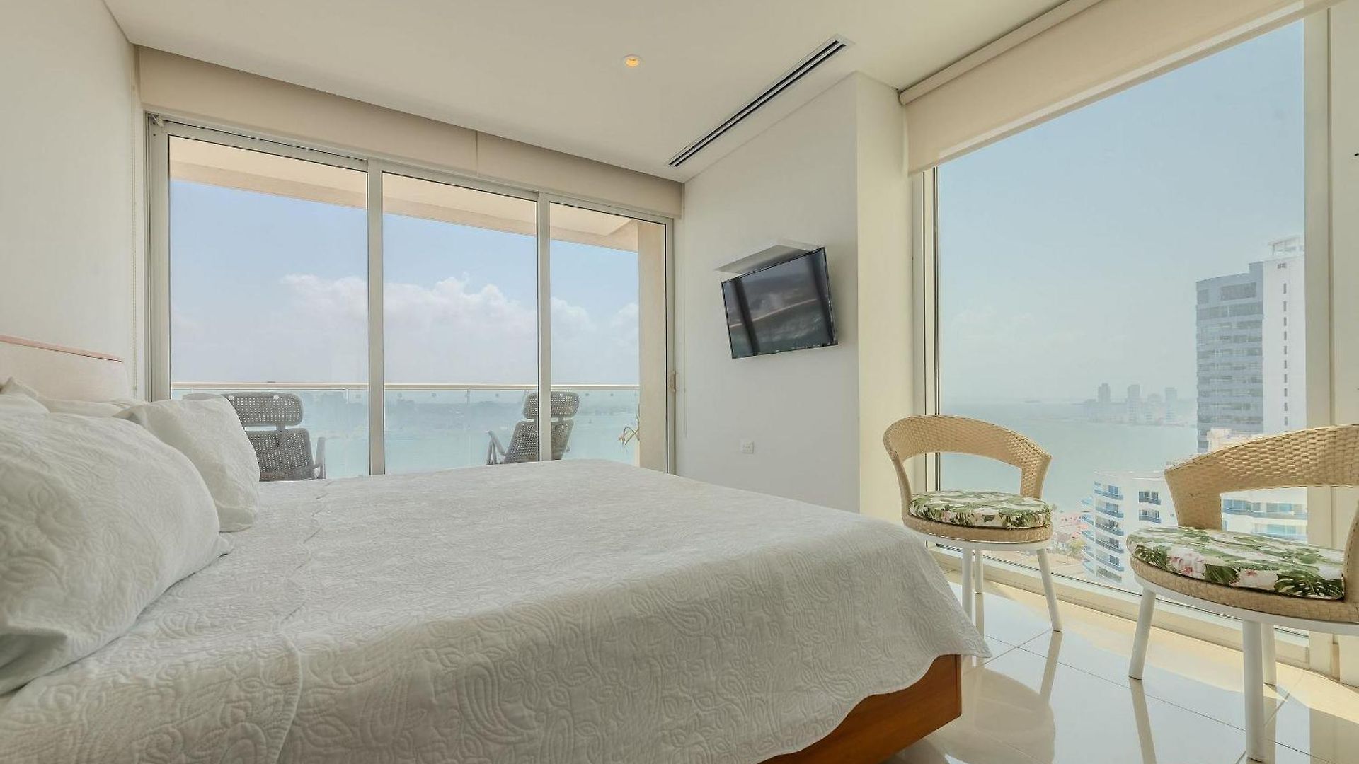 1904 H2 - Vista Al Mar Y Centro Histórico 2 Hab Apartamento Cartagena