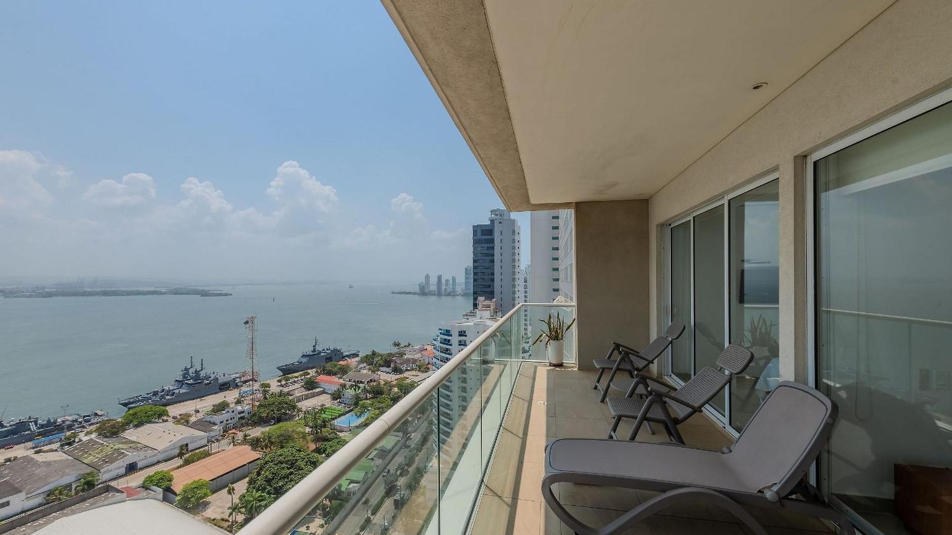 1904 H2 - Vista Al Mar Y Centro Histórico 2 Hab * Cartagena