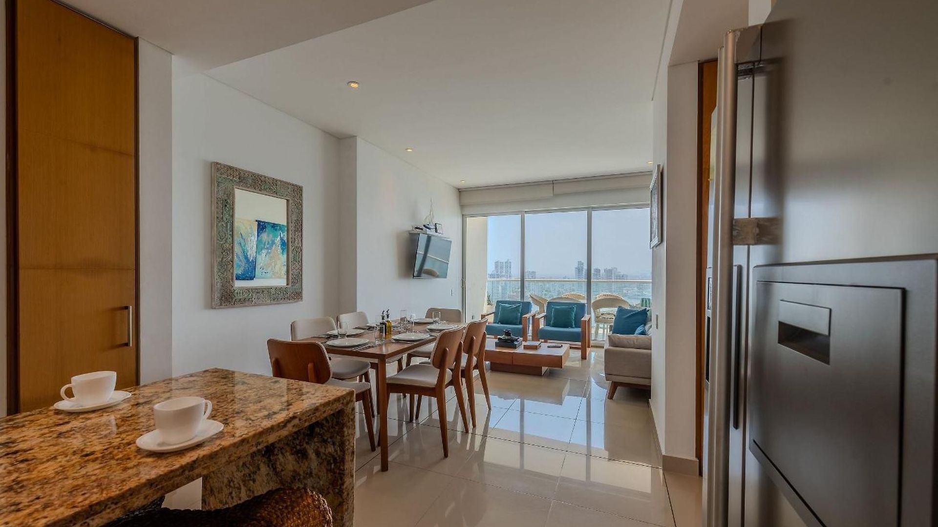 Apartamento 1904 H2 - Vista Al Mar Y Centro Histórico 2 Hab *