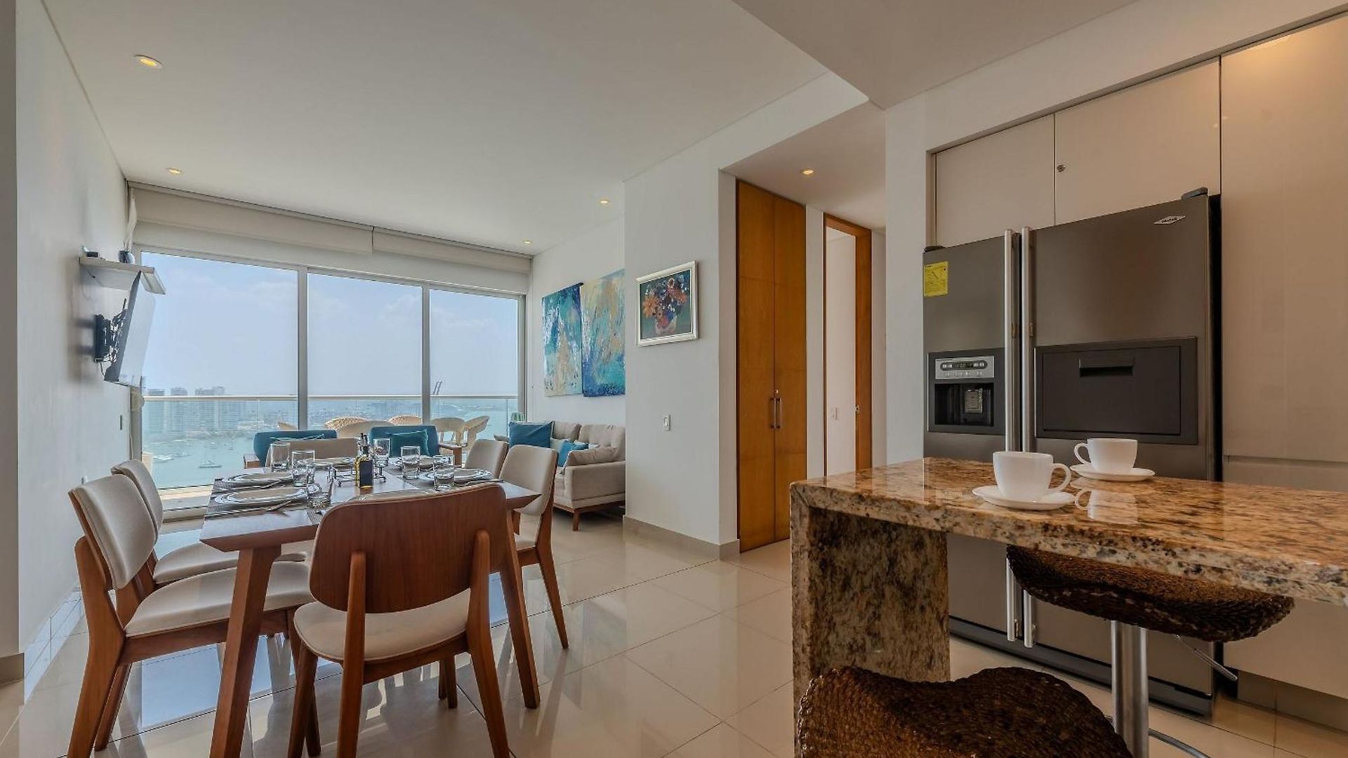 1904 H2 - Vista Al Mar Y Centro Histórico 2 Hab Apartamento