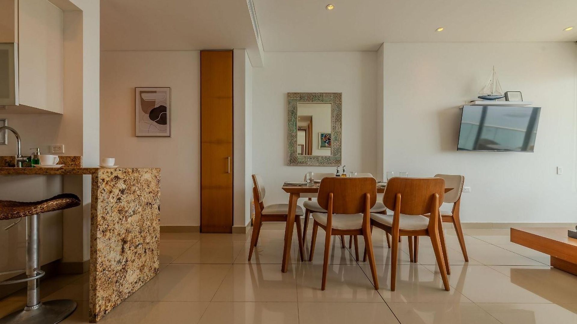 1904 H2 - Vista Al Mar Y Centro Histórico 2 Hab Apartamento Cartagena