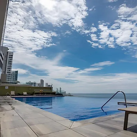 Apartamento 1904 H2 - Vista Al Mar Y Centro Histórico 2 Hab Cartagena