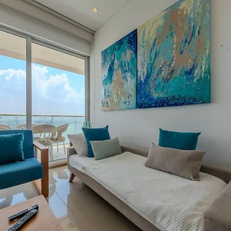 Apartamento 1904 H2 - Vista Al Mar Y Centro Histórico 2 Hab *