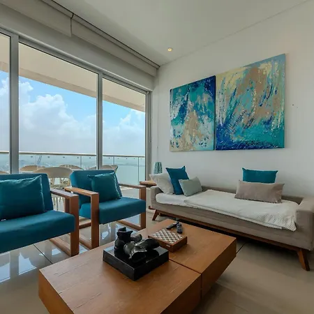 1904 H2 - Vista Al Mar Y Centro Histórico 2 Hab Apartamento Cartagena