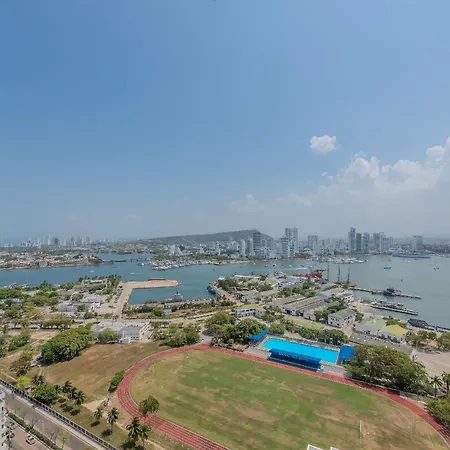 1904 H2 - Vista Al Mar Y Centro Histórico 2 Hab * Cartagena