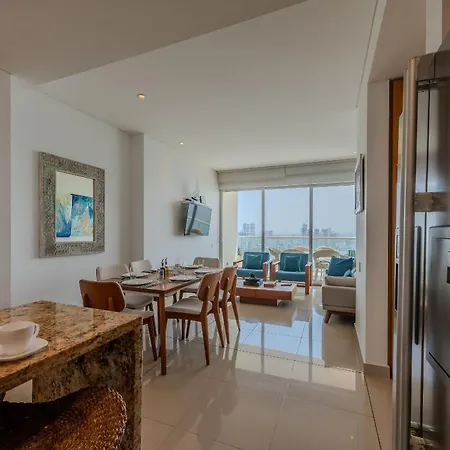 Apartamento 1904 H2 - Vista Al Mar Y Centro Histórico 2 Hab *