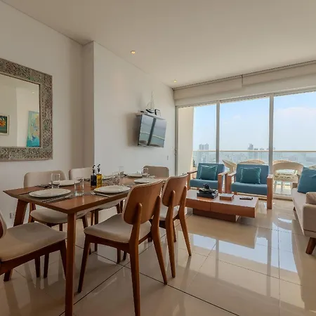 1904 H2 - Vista Al Mar Y Centro Histórico 2 Hab Apartamento Cartagena