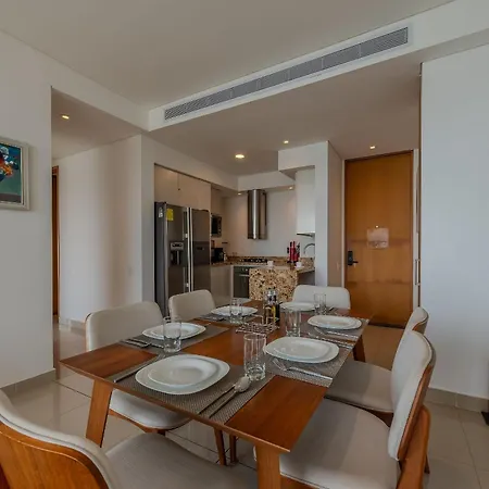 Apartamento 1904 H2 - Vista Al Mar Y Centro Histórico 2 Hab Cartagena