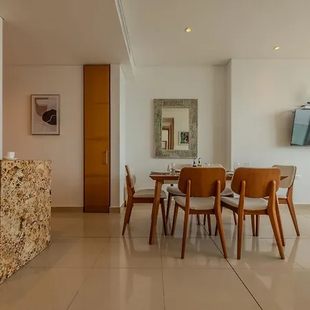 1904 H2 - Vista Al Mar Y Centro Histórico 2 Hab Apartamento Cartagena